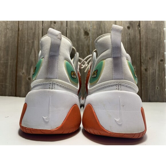 Nike Zoom 2K Womens Size 10 Icon Clash White Orange Athletic Shoes AO0354-105 - Picture 6 of 10